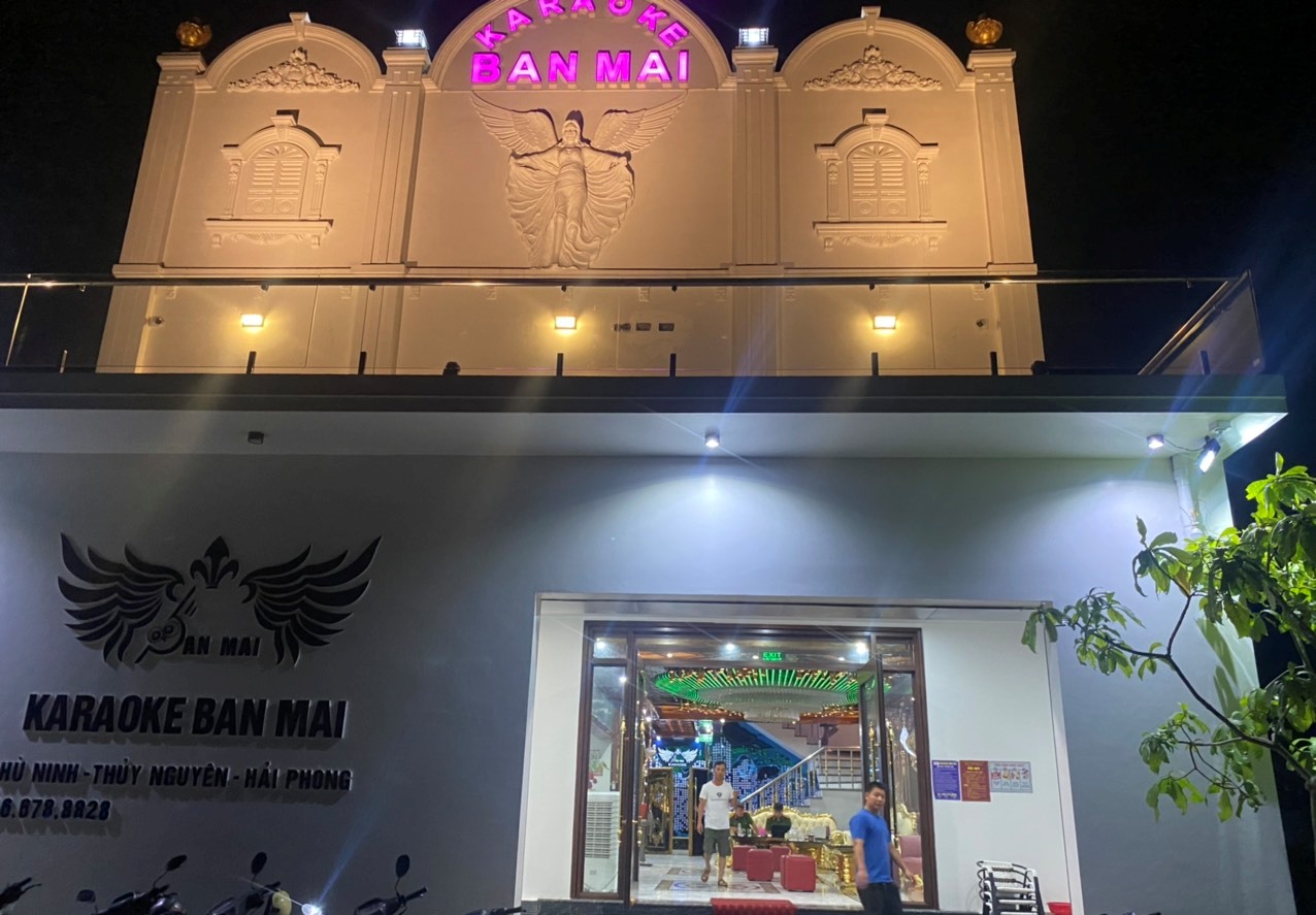 Phát hiện quán karaoke Ban Mai (huyện Thủy Nguyên) hoạt động khi chưa đủ điều kiện về an ninh trật tự